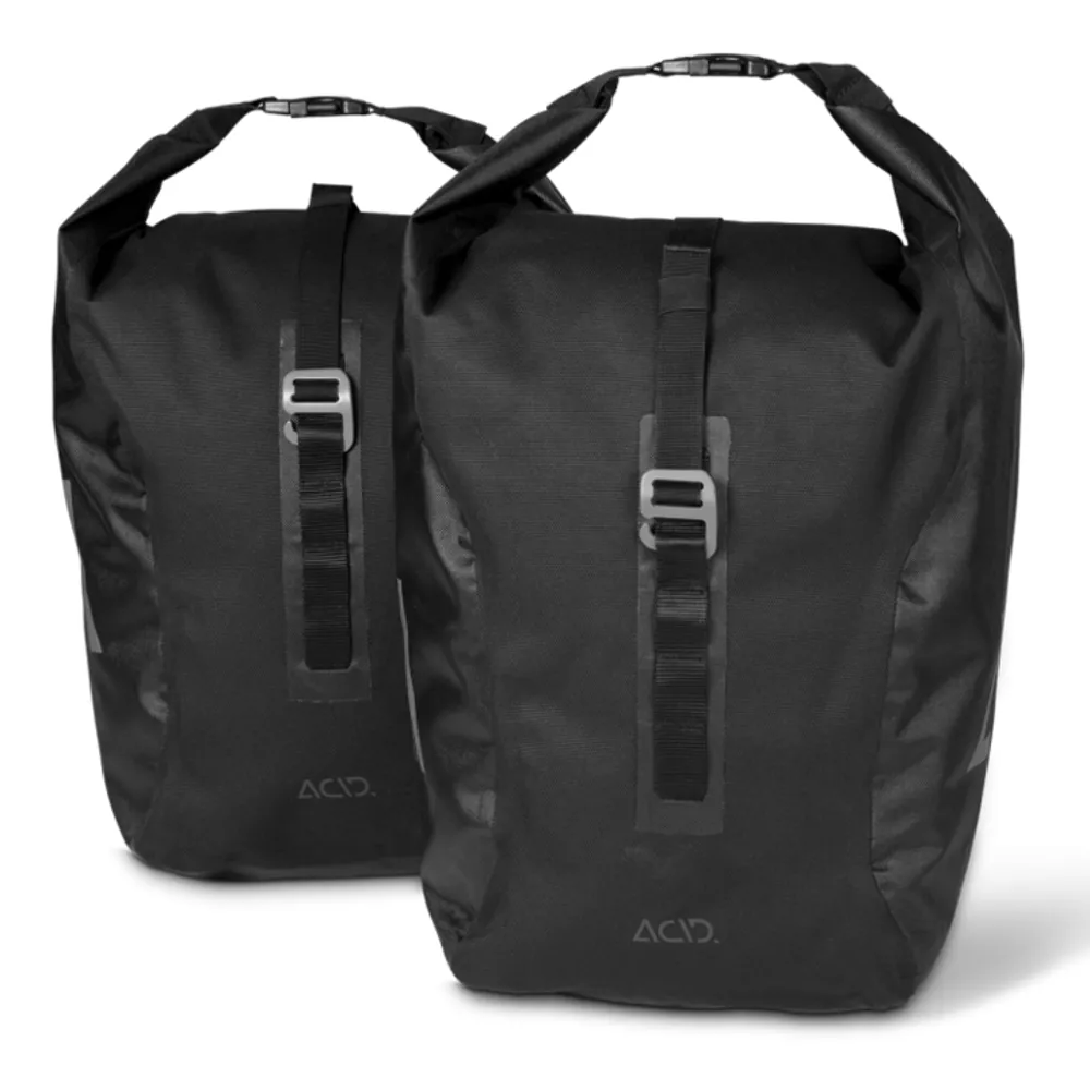 Cube Acid Pannier Bags Travlr 20/2 Black