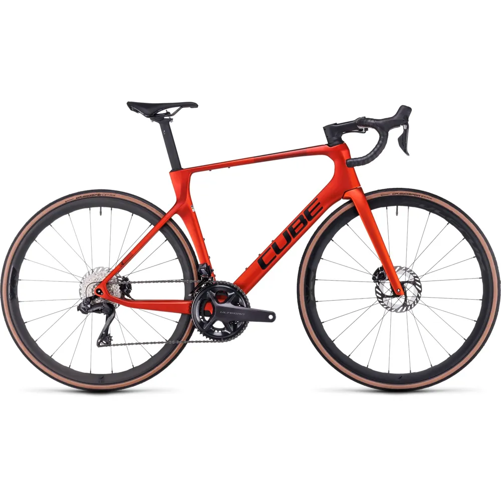 Cube Agree C:62 Race Road Bike 2023 Orange/black