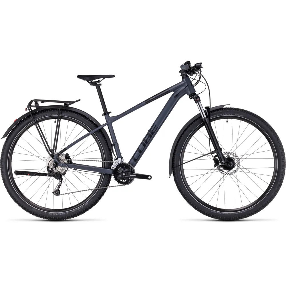 Cube Aim Slx Allroad Mountain Bike Grey/black