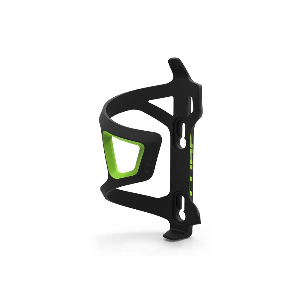 Cube Hpp Sidecage Bottle Cage Black/ Green