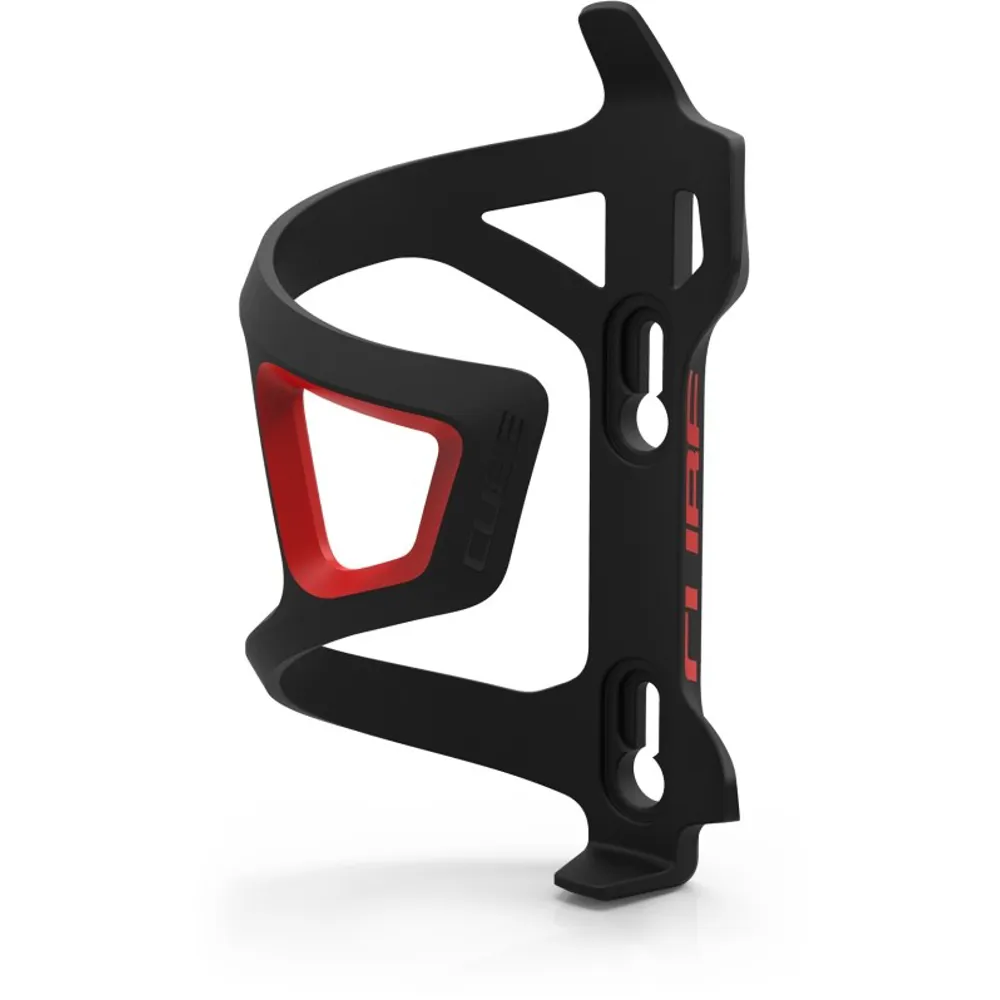 Cube Hpp Sidecage Bottle Cage Black/red