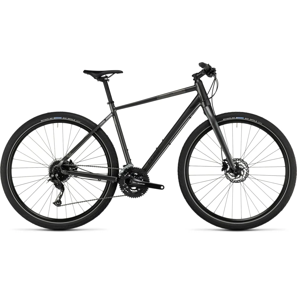 Cube Hyde Hybrid Bike 2023 Graphite/black