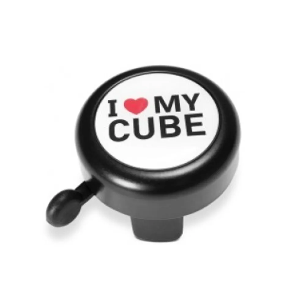 Cube I Love My Cube Bell Black/white/red