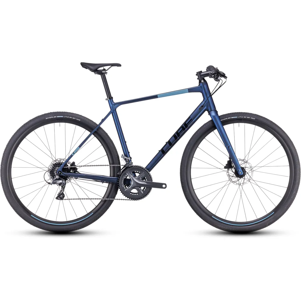 Cube Nulane Hybrid Bike 2023 Blue/black