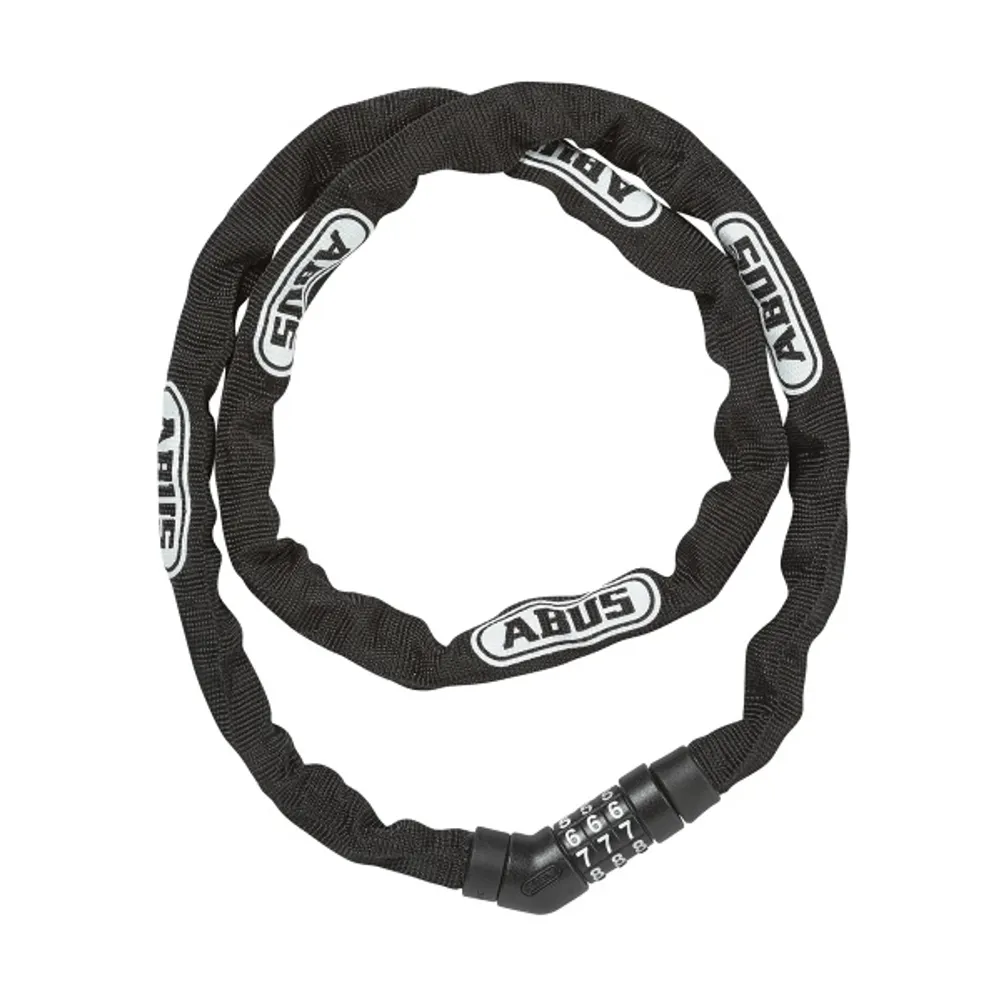 Abus 4804c Steel-o-chain Lock Black/white