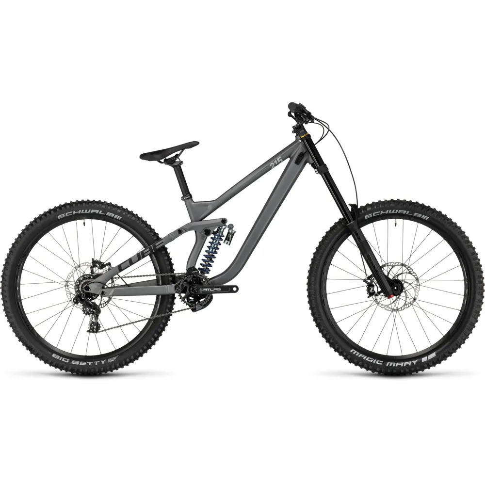 Cube Two15 Pro 27.5 Downhill Bike 2023 Grey/black