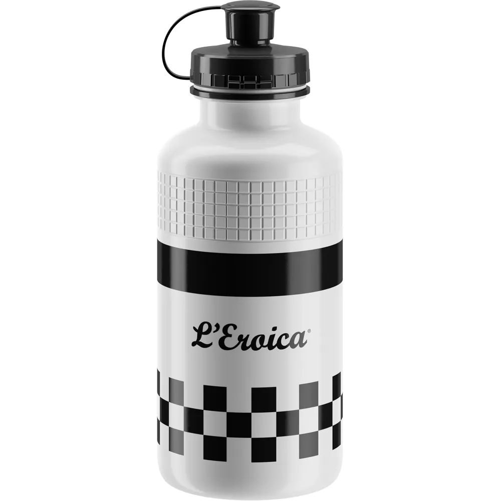 Elite Eroica Squeeze Bottle 550ml Checkers