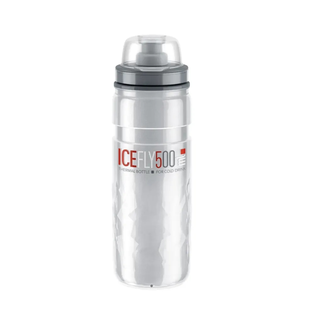 Elite Ice Fly 2 Hour Thermal Water Bottle 500ml Clear
