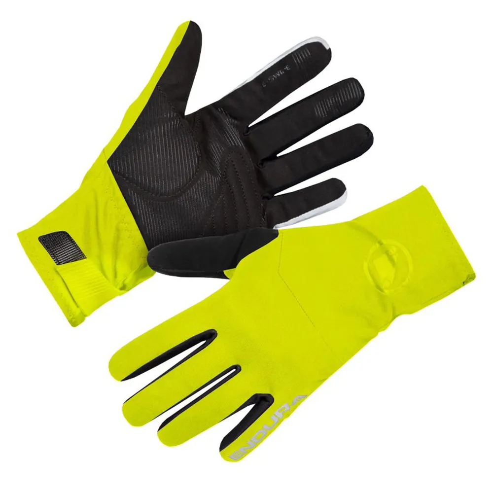 Endura Deluge Gloves Hi Viz Yellow