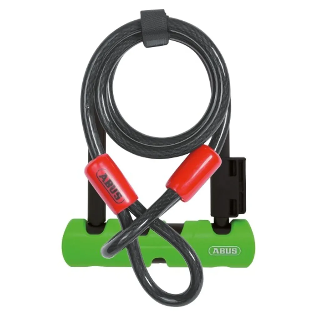 Abus Ultra 410 U-lock And Cable Black/green