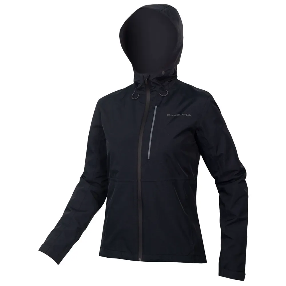 Endura Hummvee Waterproof Hooded Womens Jacket Black