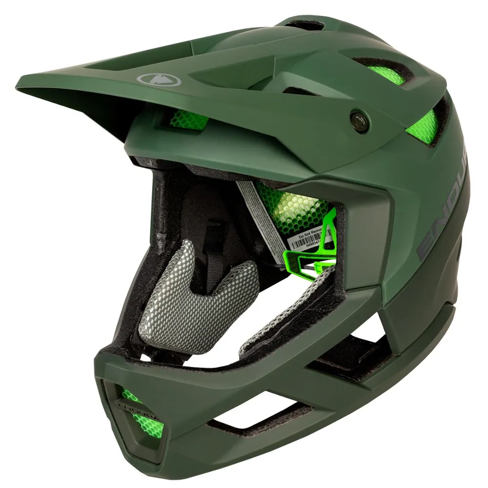 Endura Mt500 Full Face Helmet Forest Green