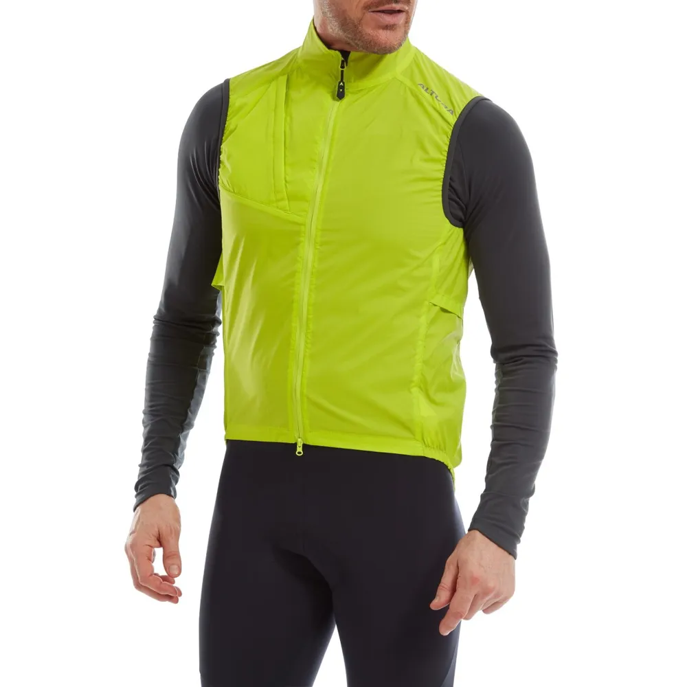 Altura Airstream Windproof Gilet Lime