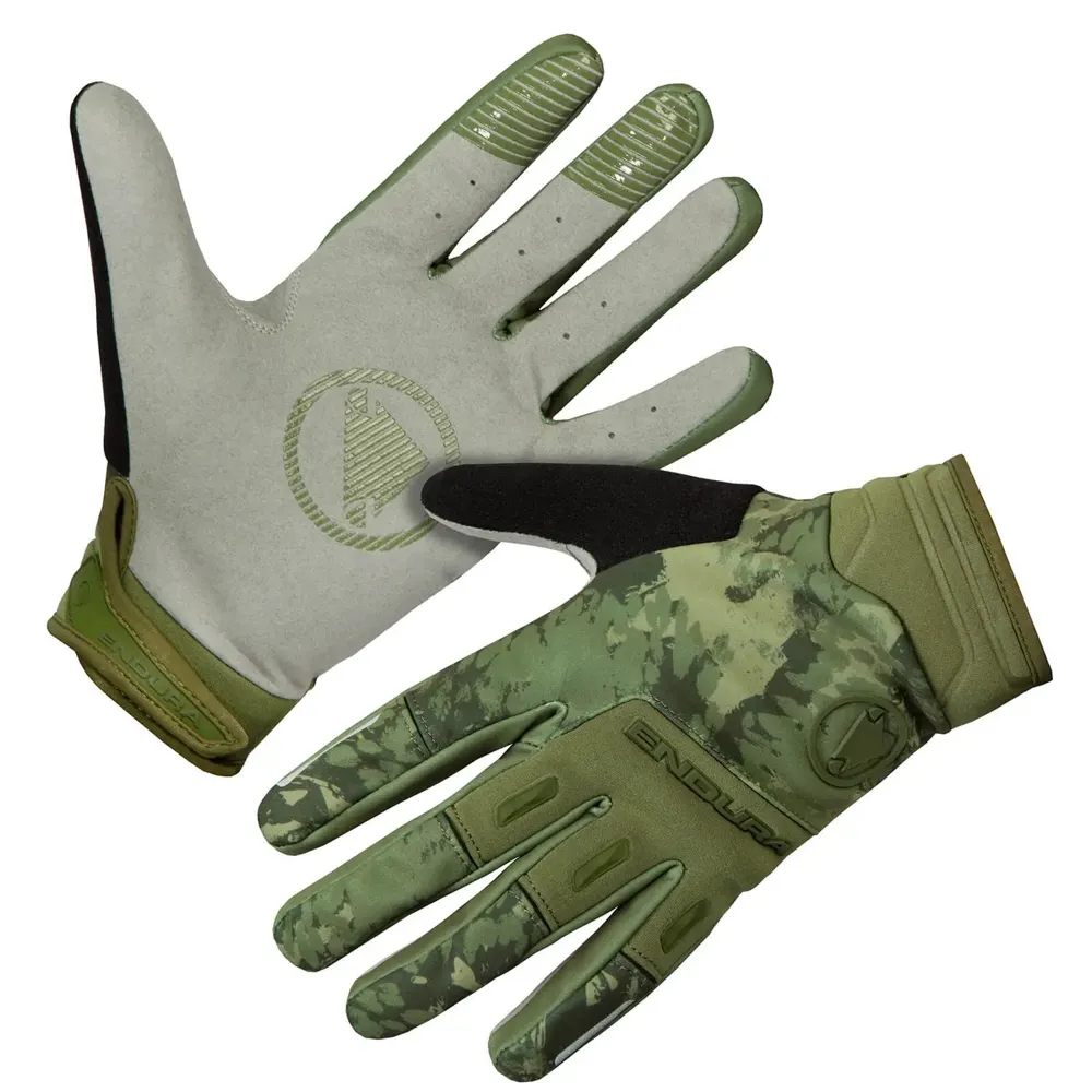 Endura Singletrack Windproof Glove Olive Green