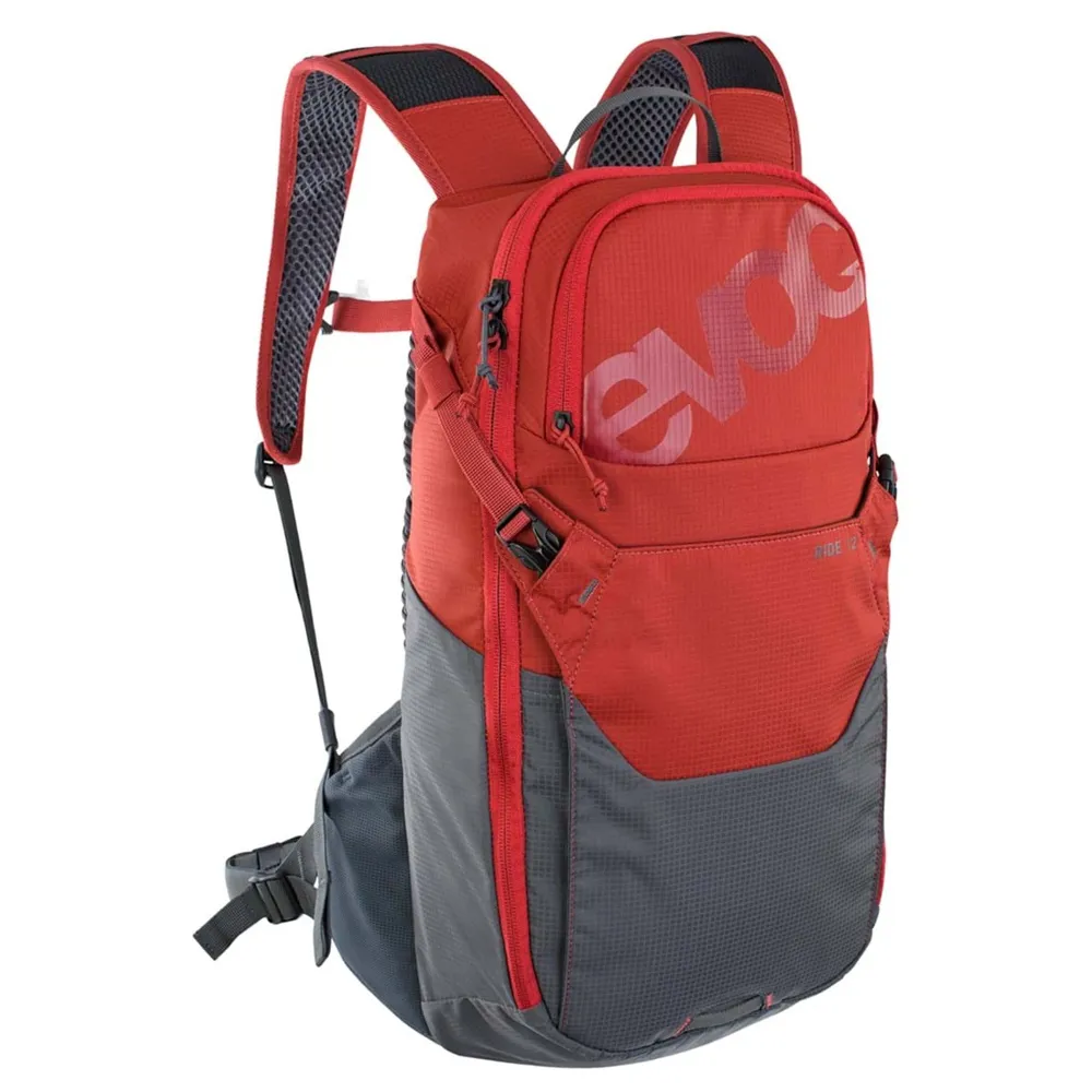 Evoc Ride Performance Hydration Backpack 12l Chili Red/carbon Grey