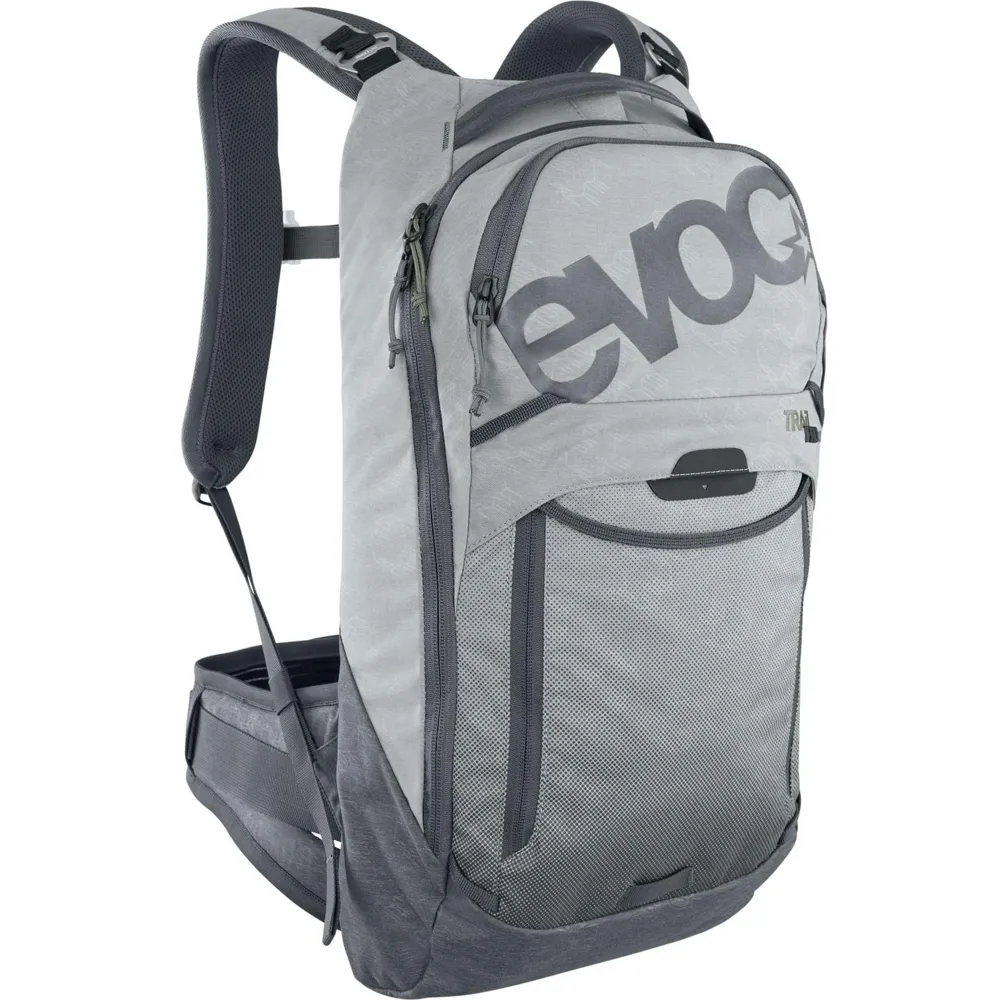 Evoc Trail Pro Protector Backpack 10l Stone/carbon Grey