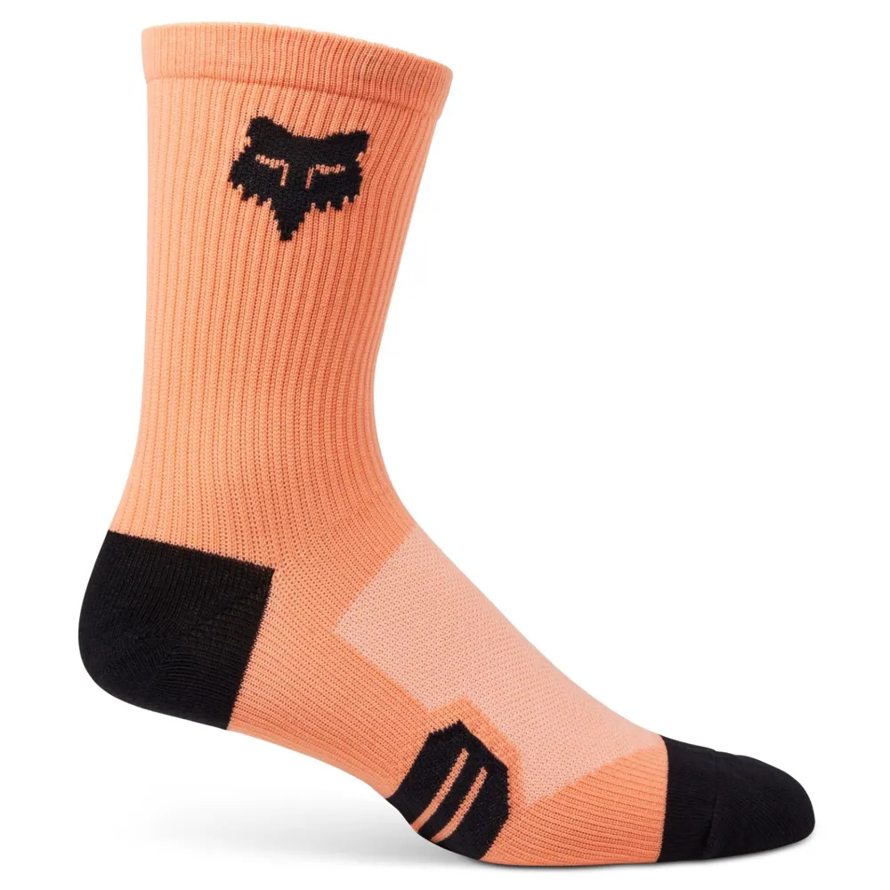 Fox 6in Ranger Mtb Socks Day Glo Orange
