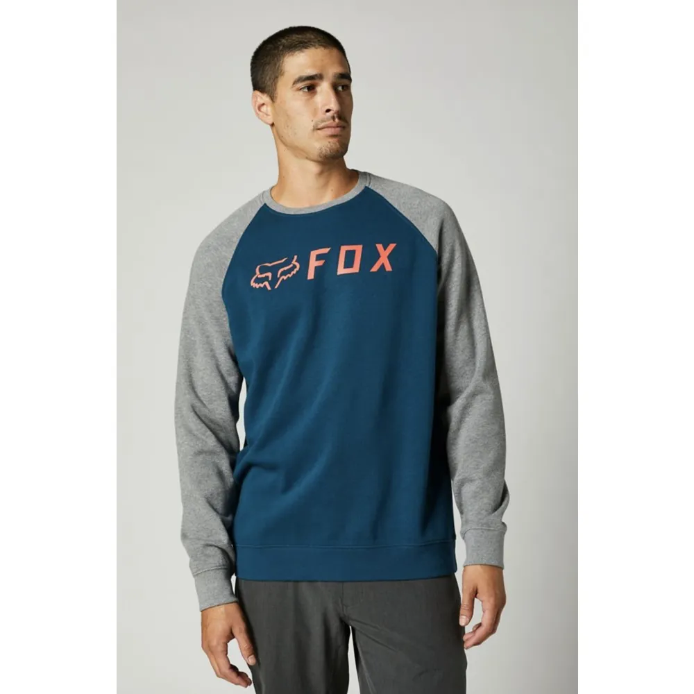 Fox Apex Crew Fleece Pullover Dark Indigo