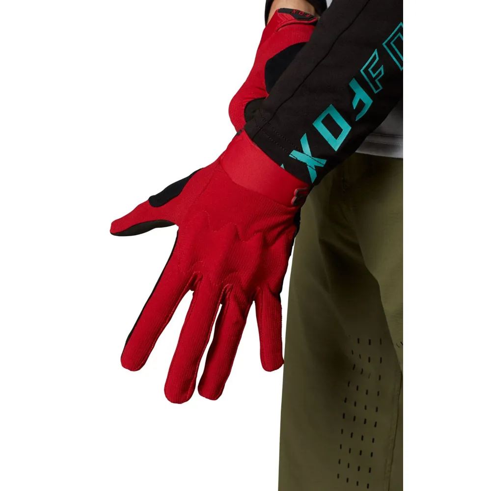 Fox Defend D3o Mtb Gloves Chili Red