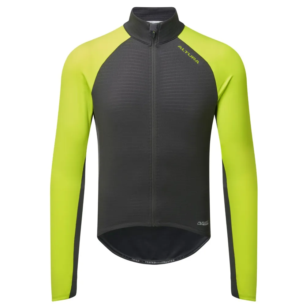 Altura Icon Ls Jersey Lime/carbon