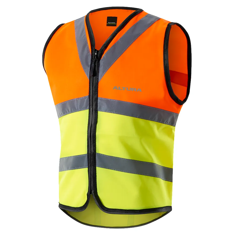 Altura Kids Night Vision Safety Vest Hi-vis Orange/yellow