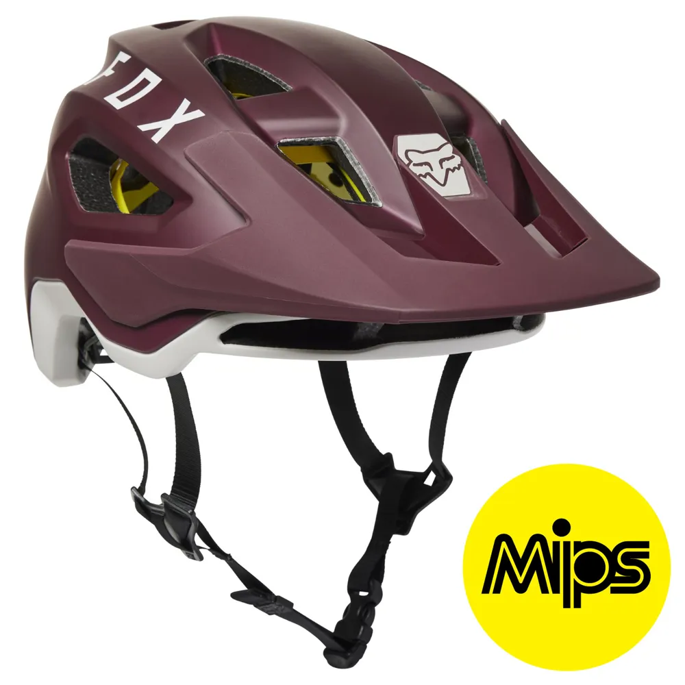 Fox Speedframe Mips Mtb Helmet Dark Maroon