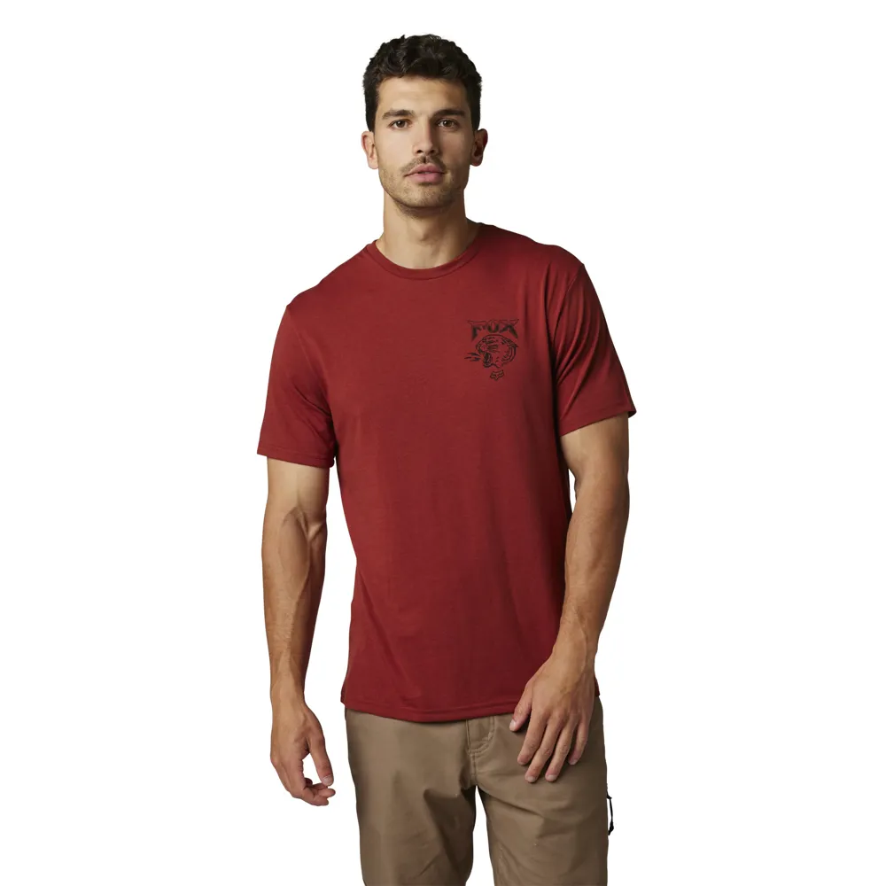Fox Torrero Ss Tech Tee Shirt Copper