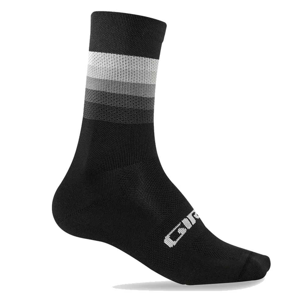 Giro Comp Racer High Rise Cycling Socks Black Heatwave