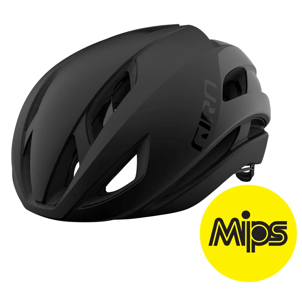 Giro Eclipse Spherical Mips Road Helmet Matte Black/gloss Black