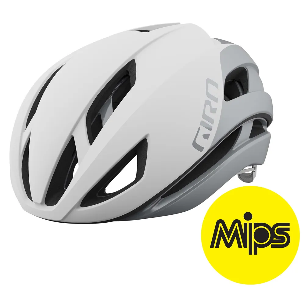 Giro Eclipse Spherical Mips Road Helmet White/silver