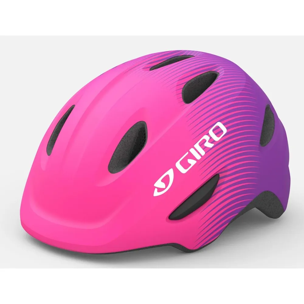 Giro Scamp Kids Helmet Matte Pink/purple Fade