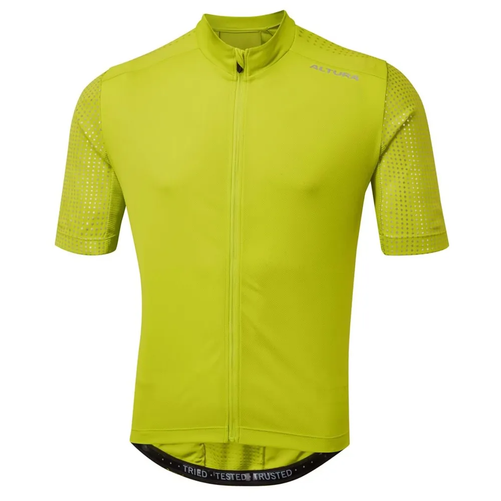 Altura Nightvision Ss Road Jersey Lime