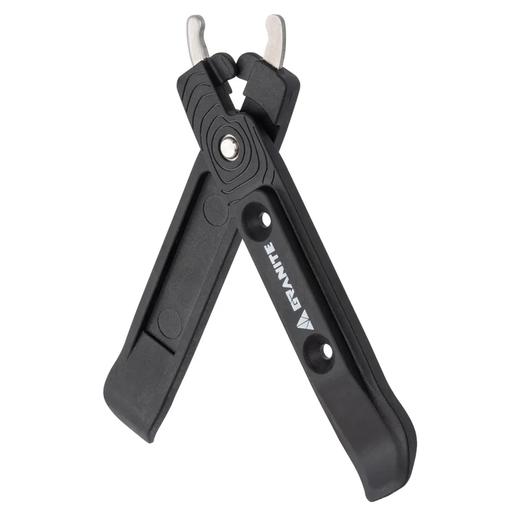 Granite Talon Tyre Lever With Stainless Chain Removing Tips Black