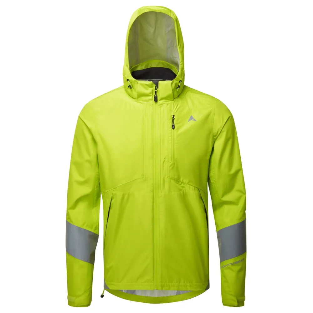 Altura Nightvision Typhoon Waterproof Jacket Lime