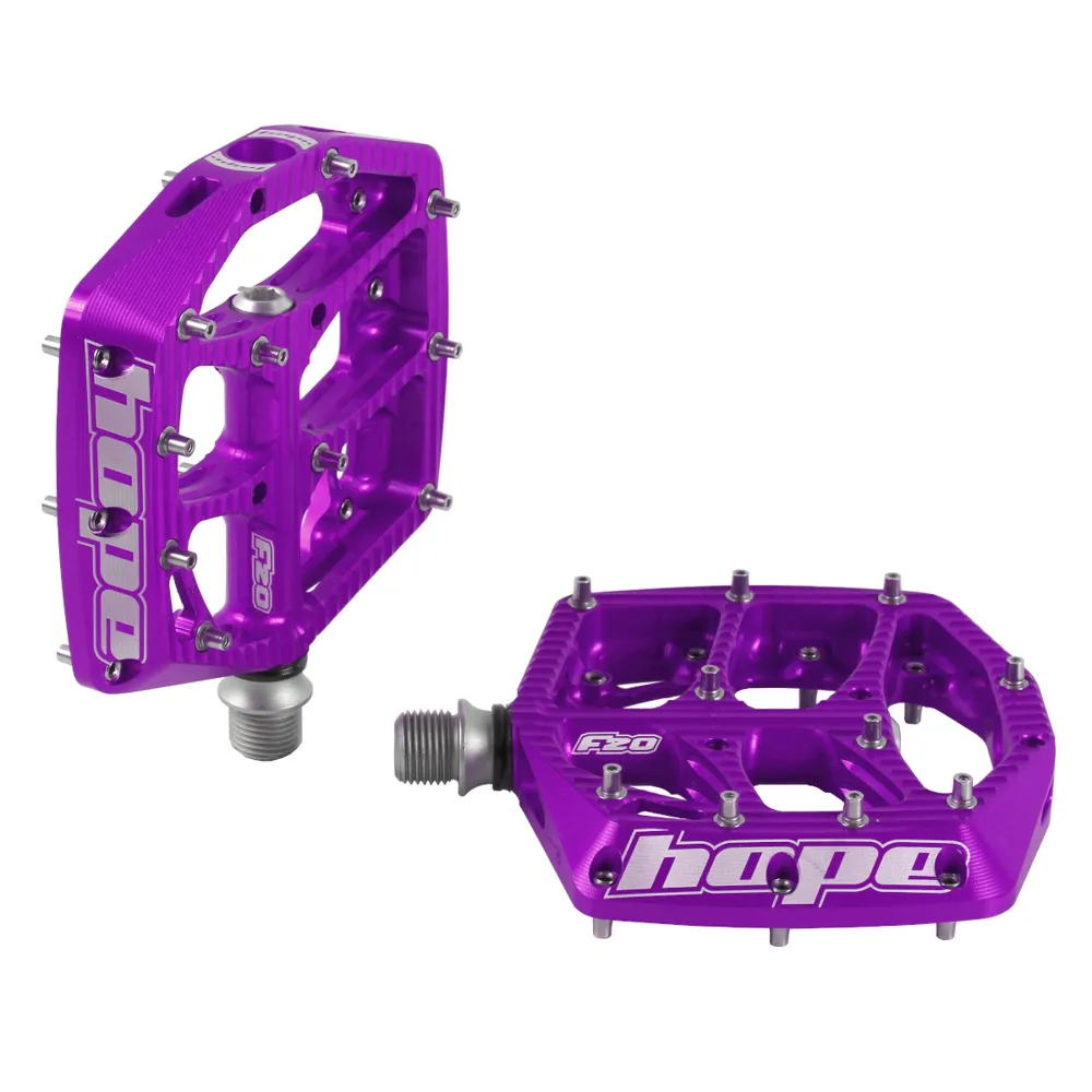 Hope F20 Flat Pedals Purple