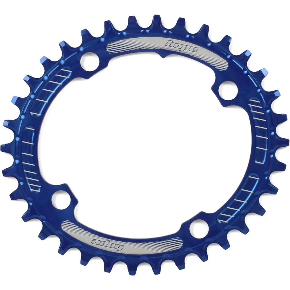 Hope Oval Retainer Chainring Blue
