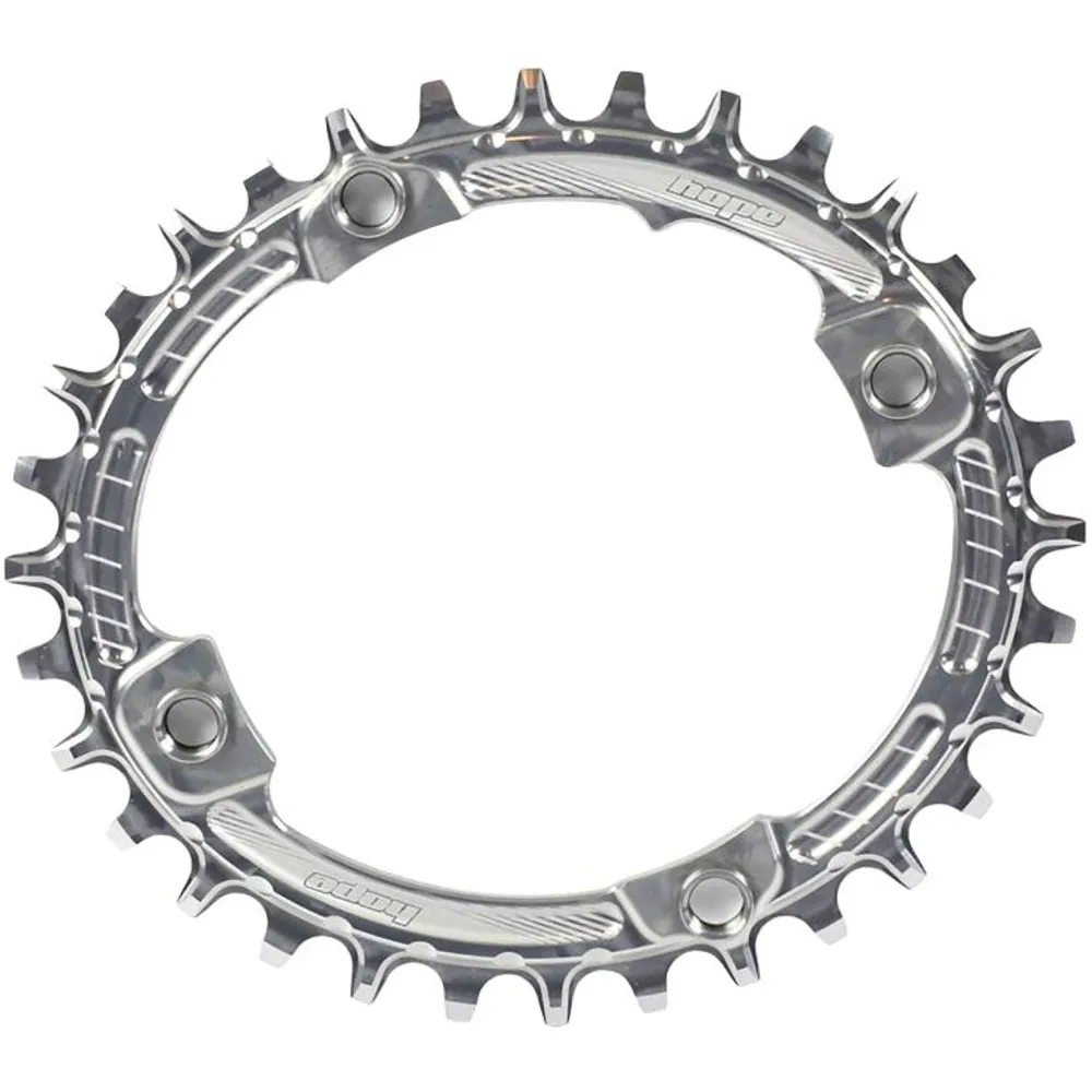 Hope Oval Retainer Chainring Silver