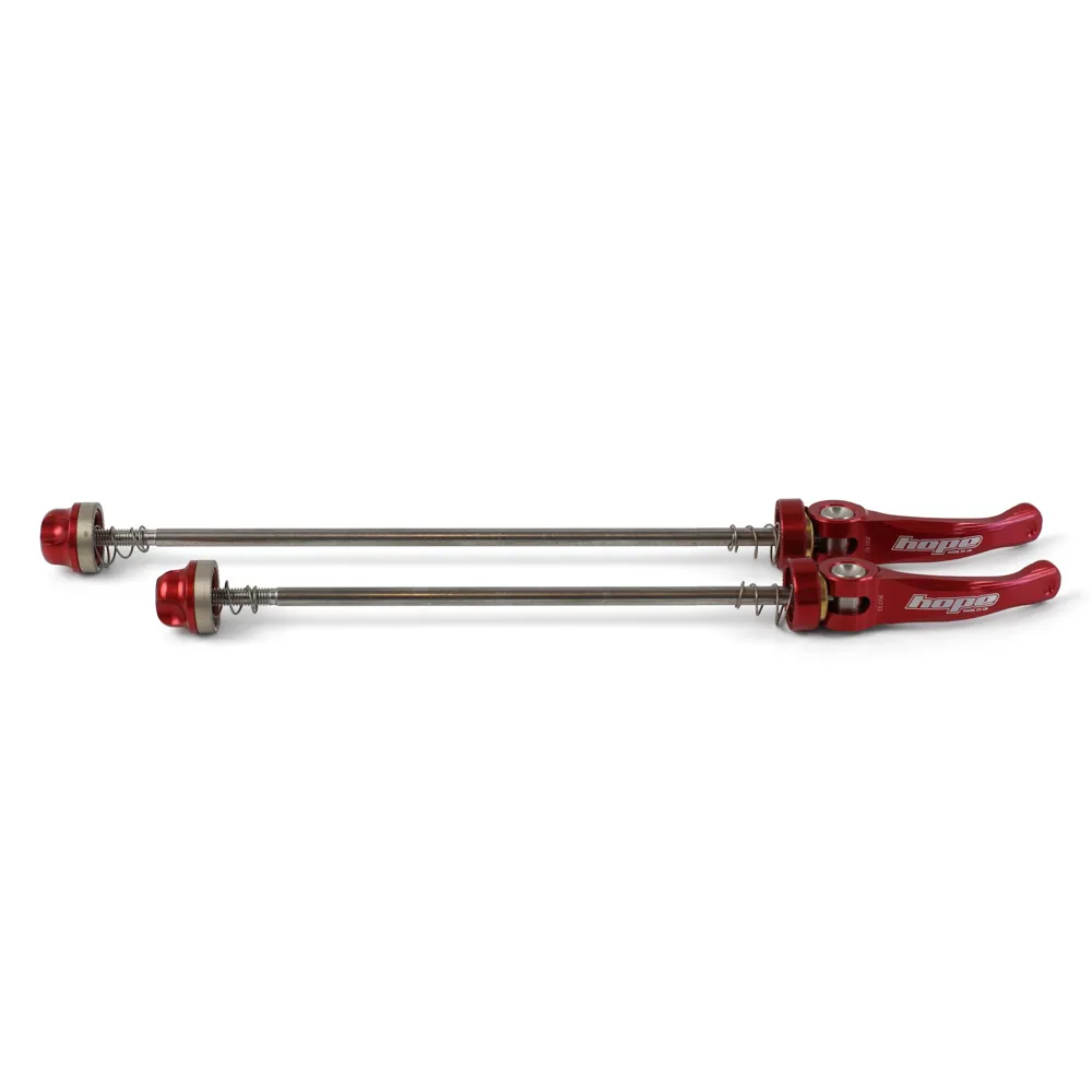 Hope Quick Release Skewer Pair - Fatsno 170mm Red