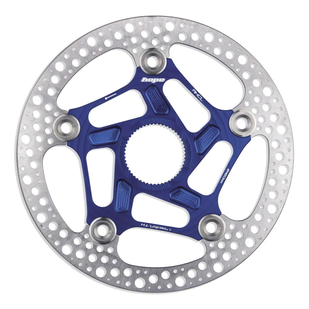 Hope Rx Centre Lock 160mm Disc Rotor Blue