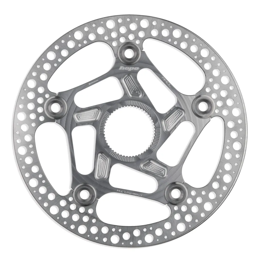 Hope Rx Centre Lock 160mm Disc Rotor Silver