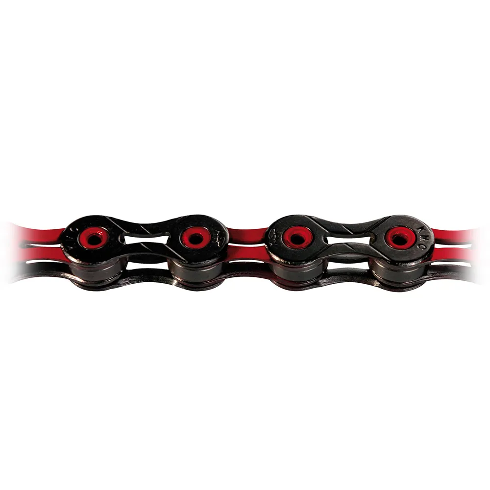 Kmc Dlc 10 Speed Chain Black/red