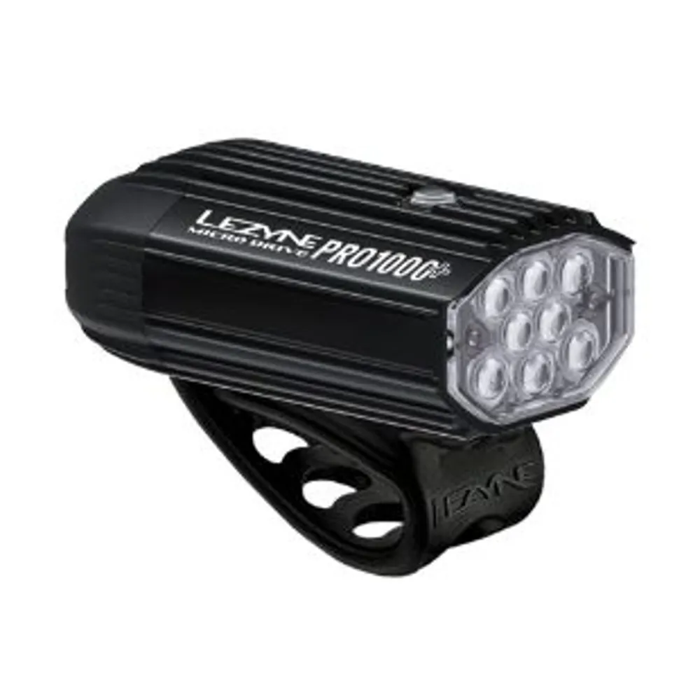 Lezyne Micro Drive Pro 1000+ Front Light Satin Black