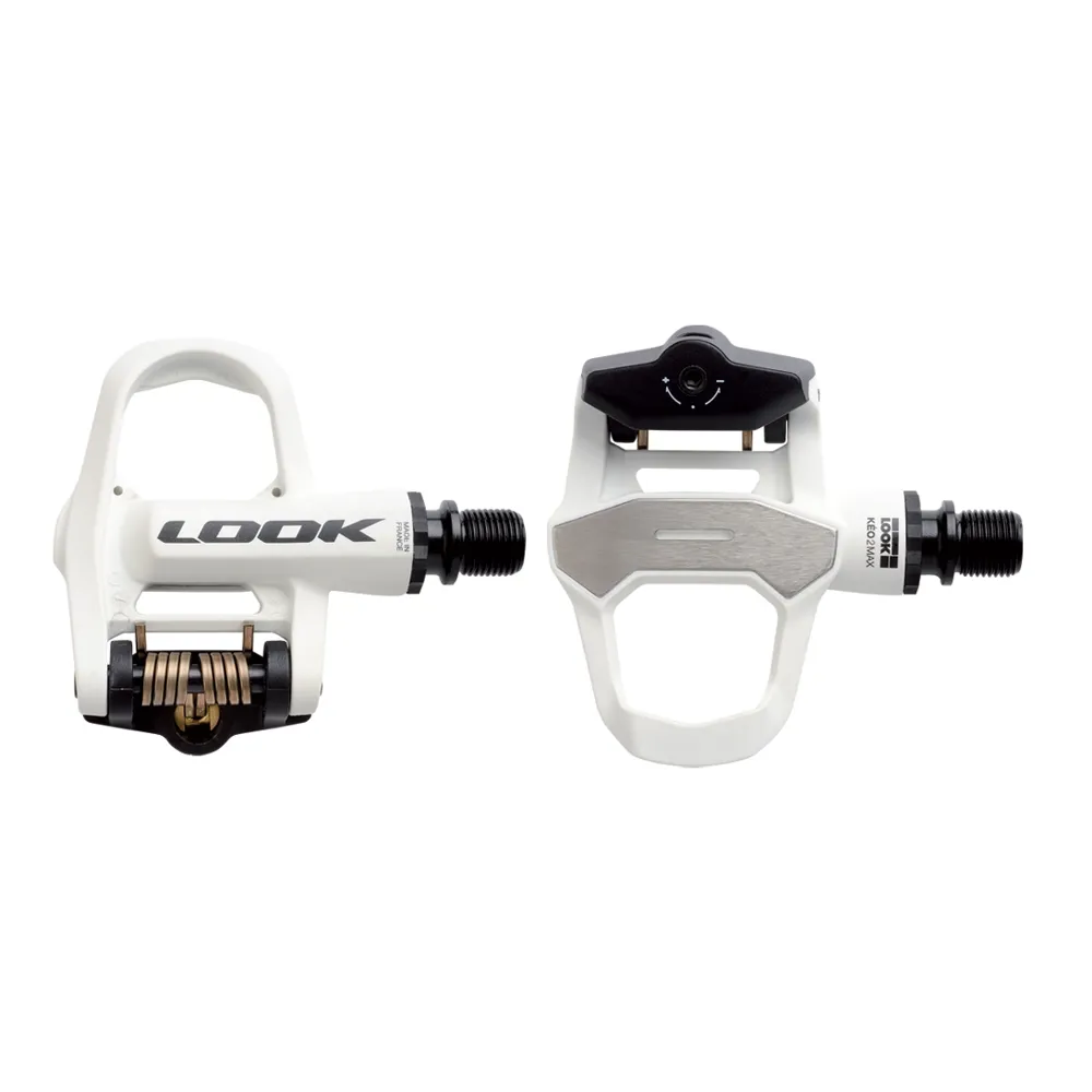 Look Keo 2 Max Pedal Cromo Axle W/keo Cleat 125g Black/white