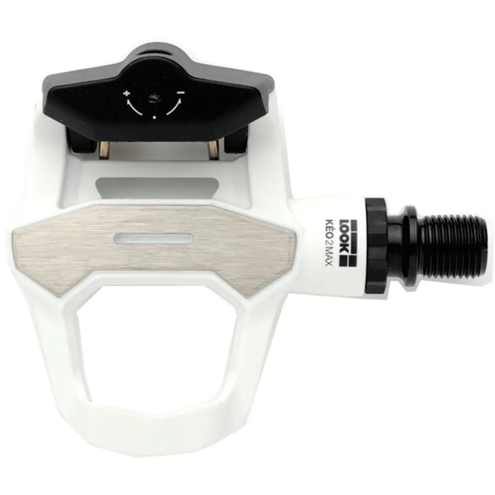 Look Keo 2 Max Pedals With Keo Grip Cleat White