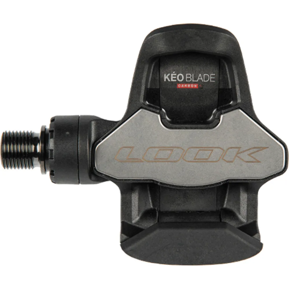 Look Keo Blade Carbon Cromo Axle Pedal With Keo Cleat Black