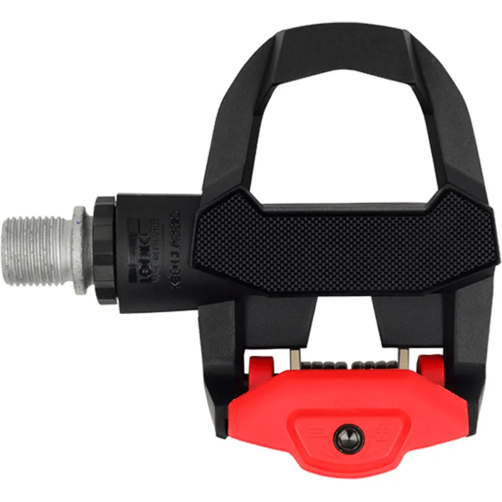 Look Keo Classic 3 Pedals With Keo Grip Cleat Black/red