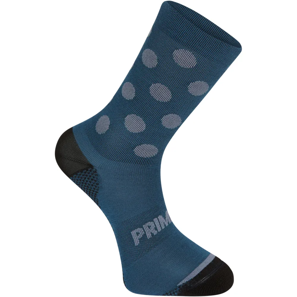 Madison Explorer Primaloft Socks Polka Navy Haze/shale Blue
