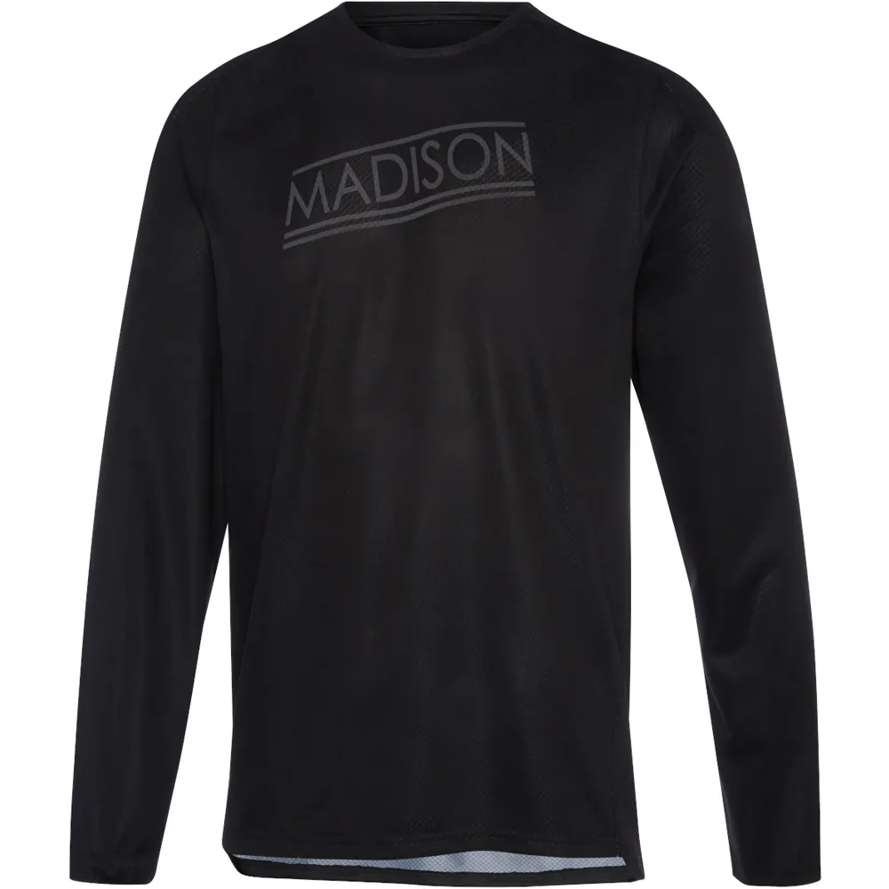 Madison Flux Enduro Ls Jersey Marble Black/phantom