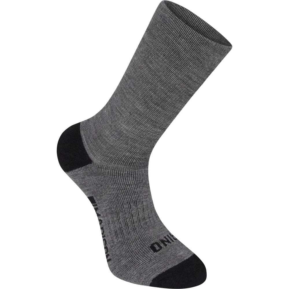 Madison Isoler Merino Deep Winter Socks Grey