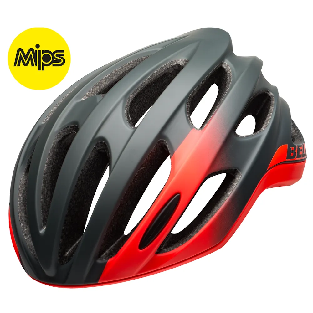 Bell Formula Mips Road Helmet Matte/gloss Grey/infrared